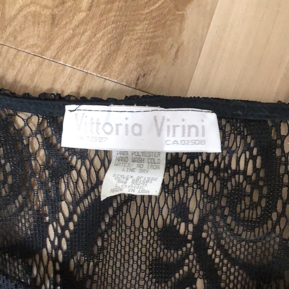 VITTORIA VIRINI MAXI LACED DRESS Size Large. Can be used as a beach cover up - Picture 2 of 3